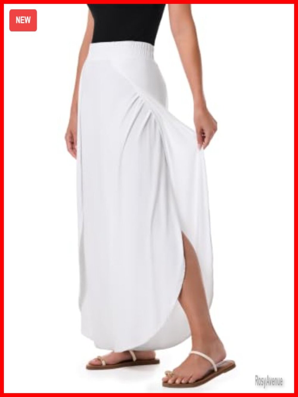 Coolibar Wide Leg Pants Overlap Detail UPF 50+ Sun Protection